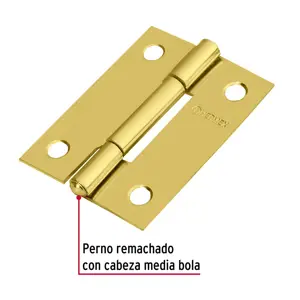 Bisagra rectangular 2