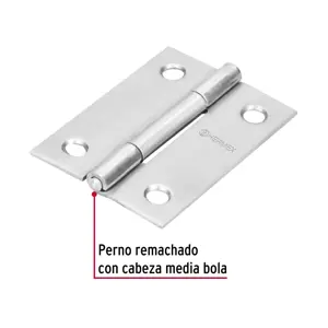 43201 / BR-204 Bisagra rectangular 2