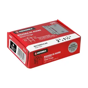 43201 / BR-204 Bisagra rectangular 2