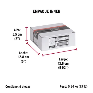 Hermex Bolsa con 2 bisagras rectangulares 3