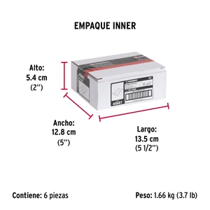Hermex Bolsa con 2 bisagras rectangulares 4