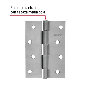 Hermex Bolsa con 2 bisagras rectangulares 4