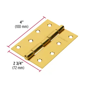Bisagra rectangular 4