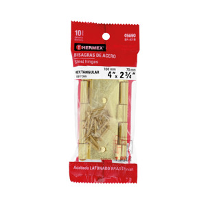 Hermex Bolsa con 2 bisagras rectangulares 4