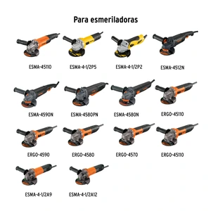 Brida exterior para esmeriladoras angulares Grupo 1, Truper