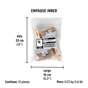 Brocha uso general de 4