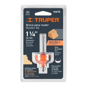 Broca para router, española, 1-1/4