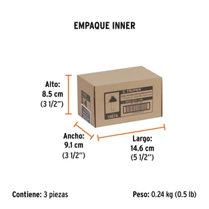 Broca para router, española, 1-1/4