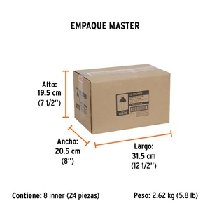 Broca para router, española, 1-1/4