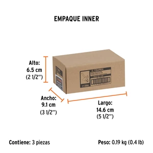 Broca para router, moldura clásica, 1-1/8
