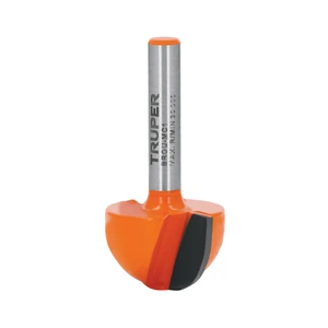 102723 / BROU-MC1 Broca para router, media caña, 1', Truper