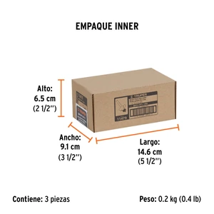 Broca para router, pecho paloma, 1-1/8