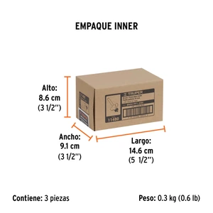 Broca para router, pecho paloma, 1-3/8