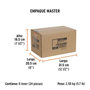 Broca para router, rebajado, 1-1/4