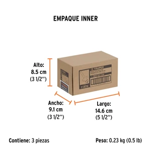 Broca para router, redondeado, 1-1/4