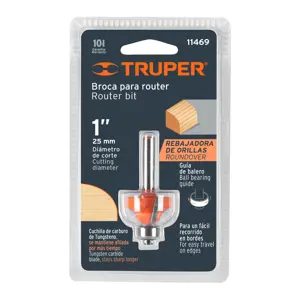11469 / BROU-RD1X Broca para router, redondeado, 1