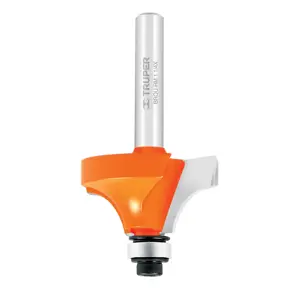 11473 / BROU-RM1-1/4X Truper Broca para router, redondeado con moldura, 1-1/4