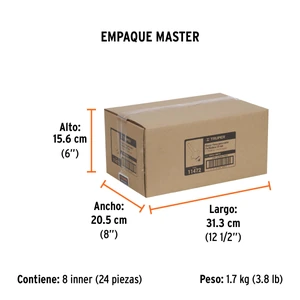 Truper Broca para router, redondeado con moldura, 1