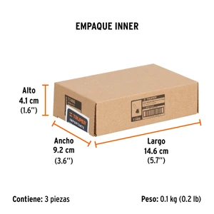 Broca para router, corte en 