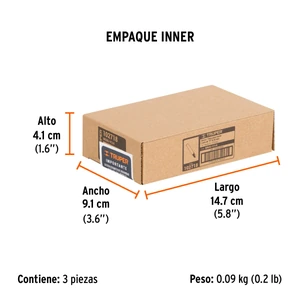 Broca para router, corte en 