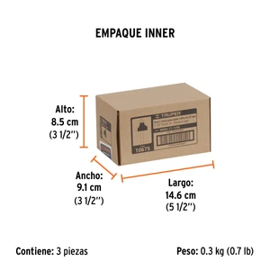 Broca para router, zafiro, 1-1/4