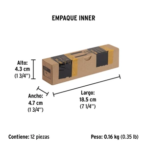 Brocha uso general de 1/2