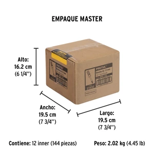 Brocha uso general de 1/2