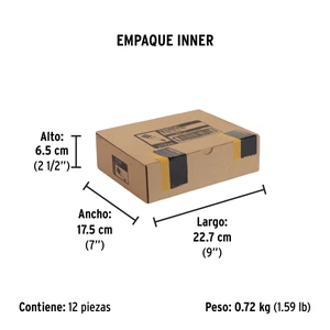 Brocha uso general de 3