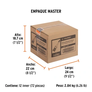 Brocha profesional de 1-1/2