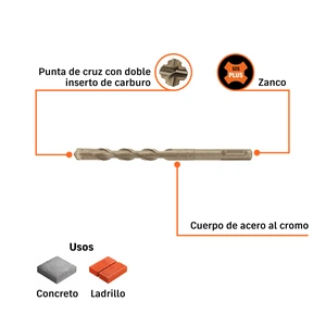 Broca SDS Plus 1/2 x 6