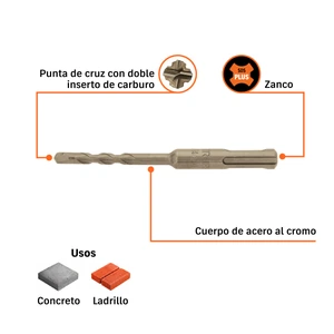 Broca SDS Plus 1/4 x 4