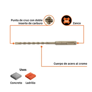 Broca SDS Plus 1/4 x 6