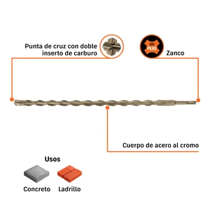 Broca SDS Plus 3/4 x 18