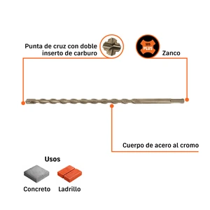 Broca SDS Plus 7/16 x 12