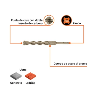 Broca SDS Plus 7/8 x 8