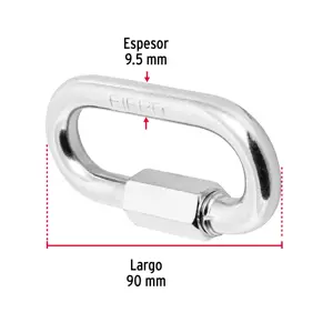 Bandola de acero de 3/8