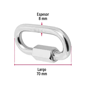 Bandola de acero de 5/16