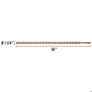 Broca SDS Ma x de 1-1/4 x 36
