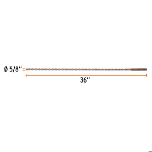 Broca SDS Ma x de 5/8 x 36