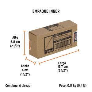 Broca para vidrio y azulejo 5/16