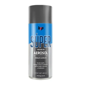 BYP-AGAS00 / AGAS00 Aerosol Acrílico Súper - Gris Acero