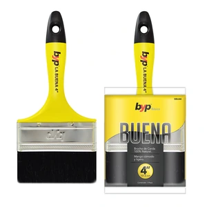 BYP-BBU30 / BBU30 Brocha de cerda natural "La buena" - 3"