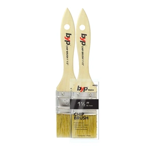 BYP-BCB15 / BCB15 Brocha de cerda natural blanca "Chip brush 1500" - 1 1/2"