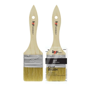BYP-BCB20 / BCB20 Brocha de cerda natural blanca "Chip brush 1500" - 2"