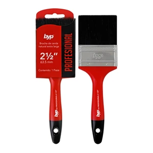 BYP-BLP0025 / BLP0025 Brocha "La profesional" Cerda 100% natural - 2 1/2"