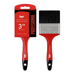 BYP-BLP0030 / BLP0030 Brocha "La profesional" Cerda 100% natural - 3"