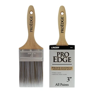 BYP-BPN0030 / BPN0030 Brocha "Pro edge" de poliéster y nylon (Corte recto) - 3"