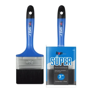 BYP-BSU30 / BSU30 Brocha de cerda natural "La super" - 3"