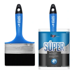 BYP-BSU40 / BSU40 Brocha de cerda natural "La super" - 4"