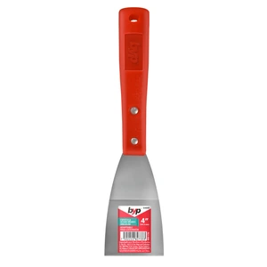 BYP-EAR40 / EAR40 Espátula angular acero rígido con mango de plástico adaptable para extensión - 4"